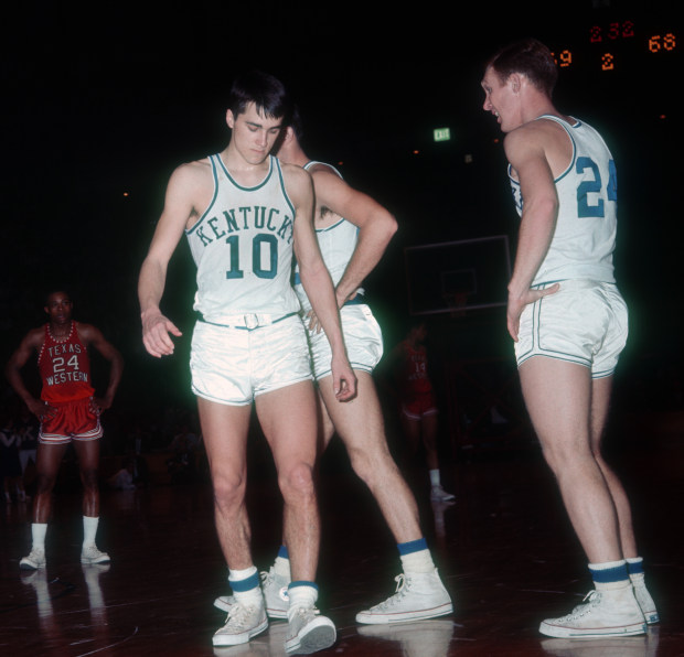 1960s basketball shorts