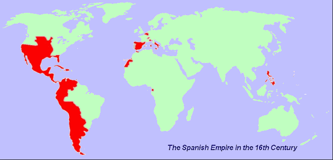 Испанская империя. Колонии Испании 16 век. Испанская колониальная Империя карта. Колонии Испании в 17 веке на карте. Колонии Испании в 16 веке карта.
