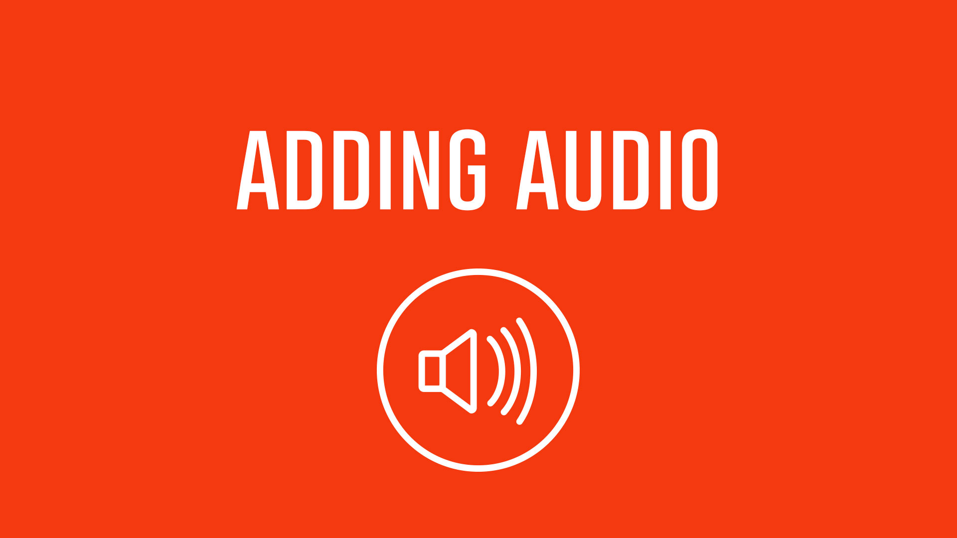add audio to video no watermark