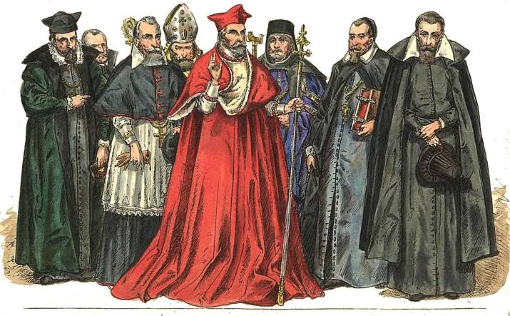 Resultado de imagen de imagenes del clero en la españa medieval