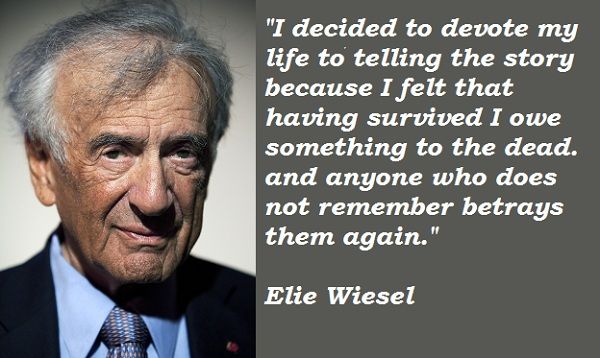 Elie Wiesel By On Emaze