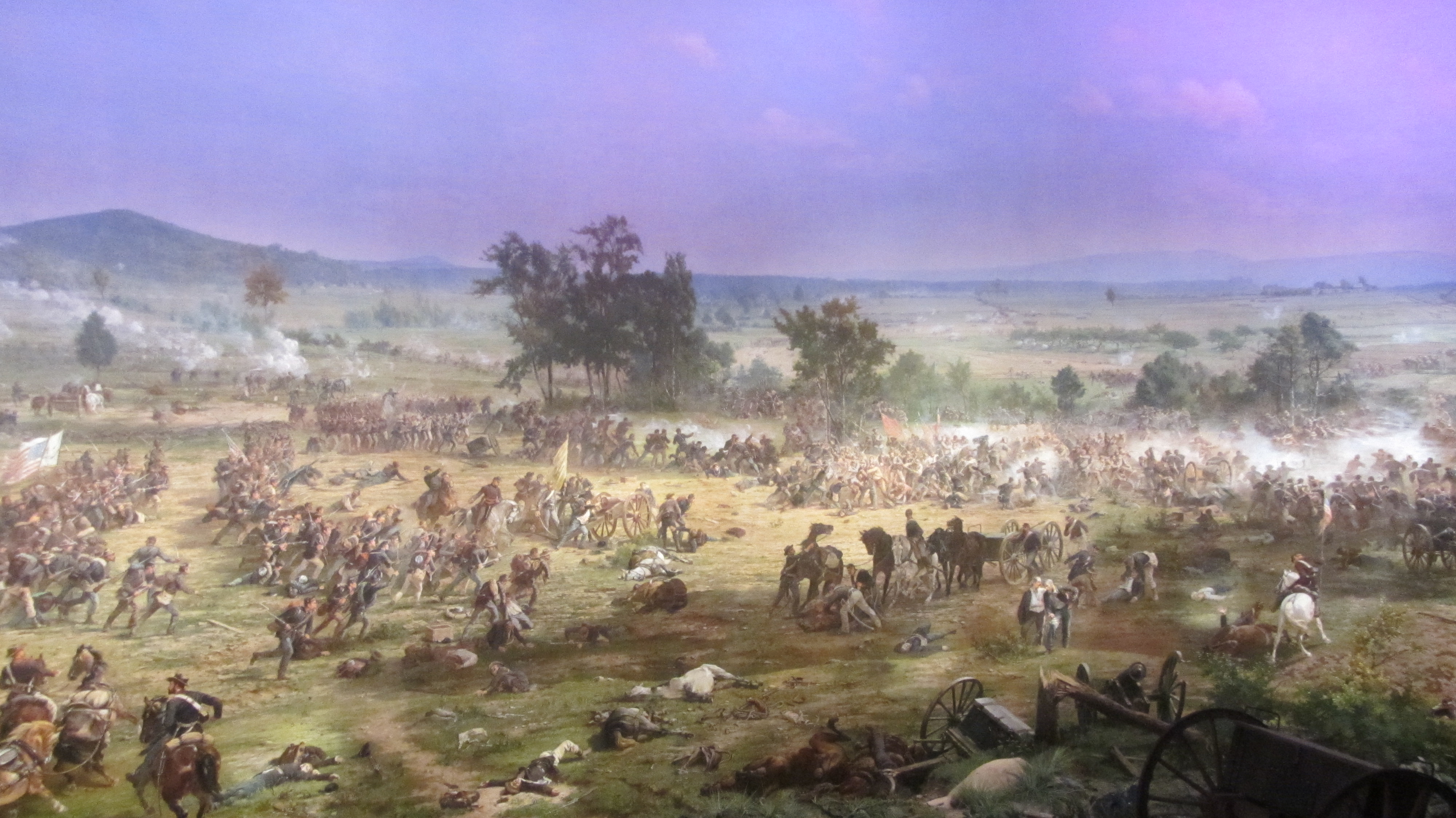 Предыдущая битва. Битва под Геттисбергом 1863. Сражение при Геттисберге в 1863 году. Геттисберг атака Пиккета. Битва под панорамы 1831.