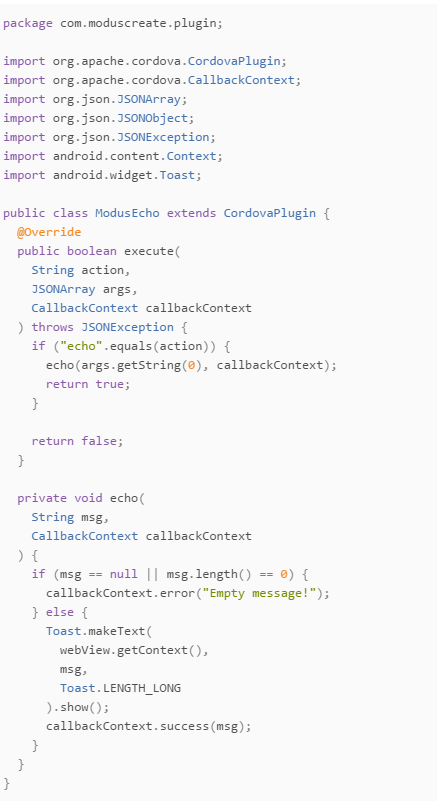 Cordova creación plugin at emaze Presentation