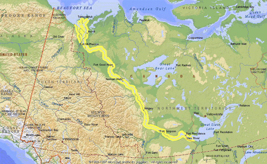 Какое озеро расположено севернее остальных. Река Маккензи на карте. Северная Америка река Маккензи. Река Маккензи на карте Северной Америки.