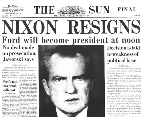 Image result for richard nixon  watergate