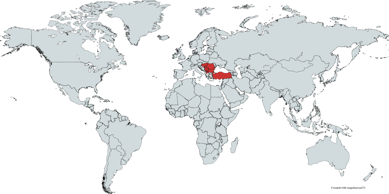 Турция политическая карта мира