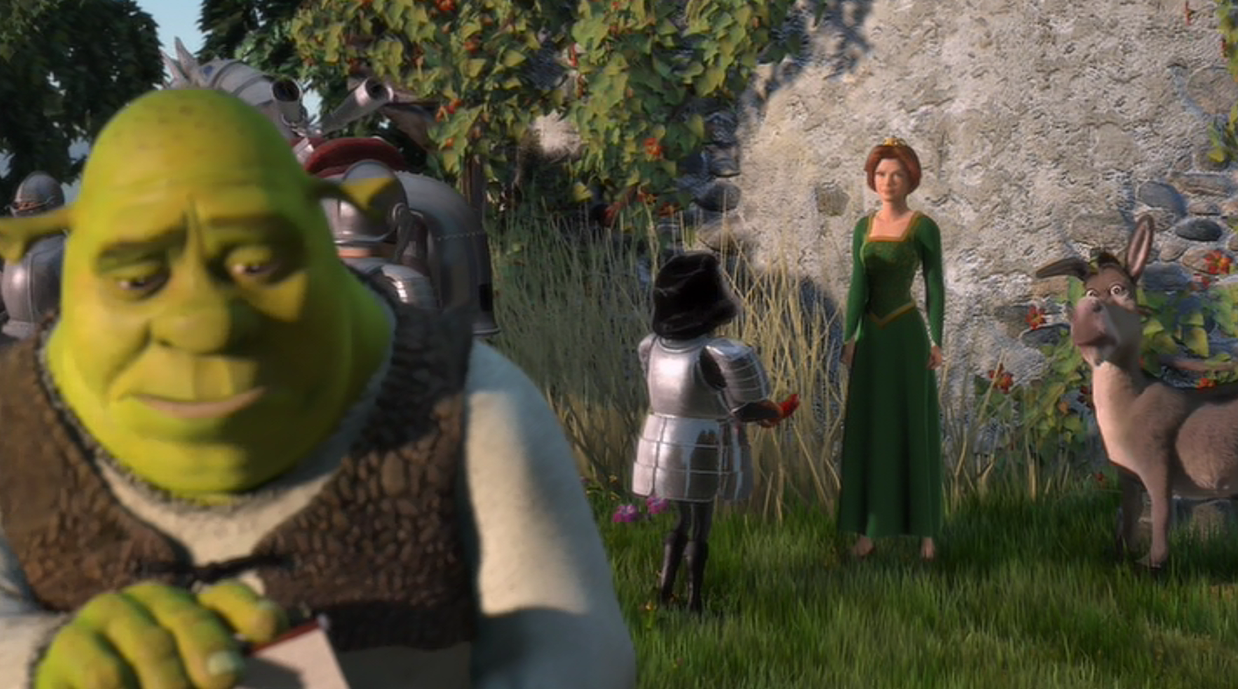 Lord Farquaad says he’ll give Shrek back his swamp if he rescues Princess F...