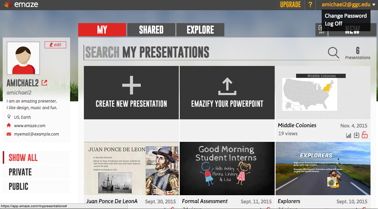 EMAZE on emaze at emaze Presentation