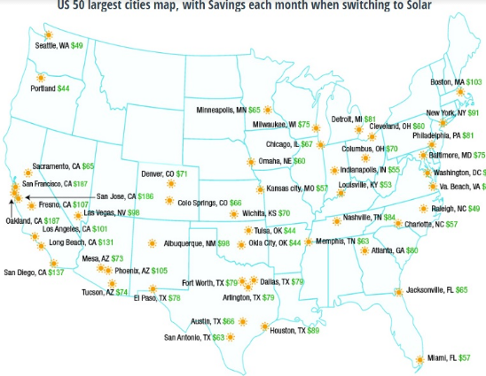 Largest Cities Map. Biggest Cities in the us.