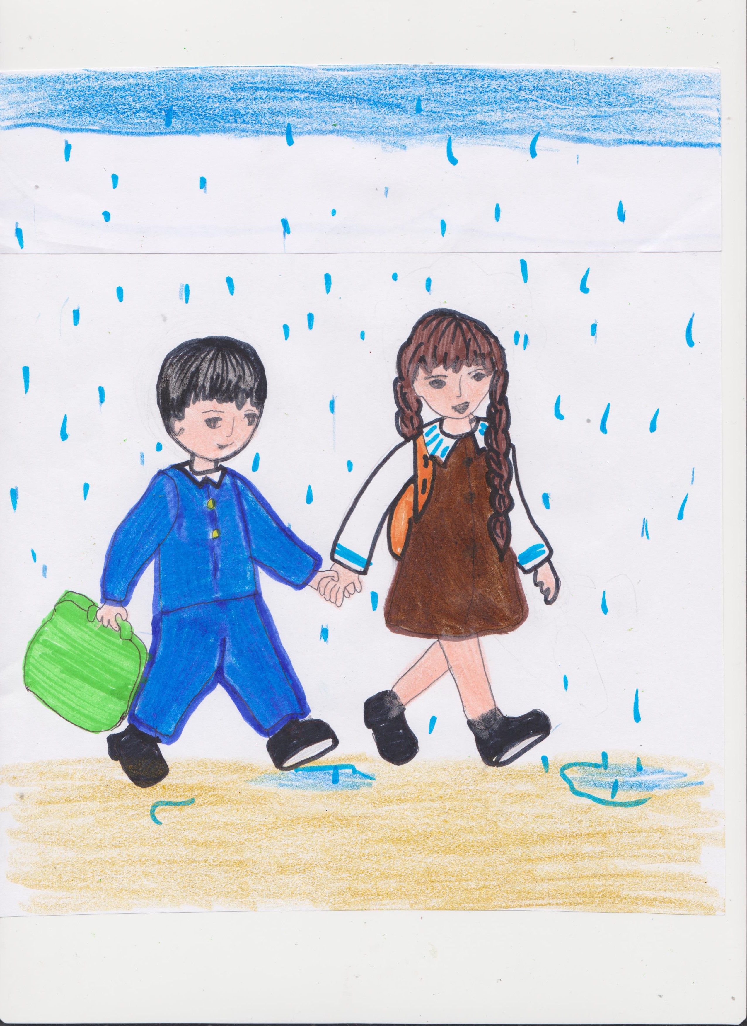 Рисовать колю. До первого дождя Осеева рисунок. Осеева до первого дождя. «До первого дождичка». Осеева.