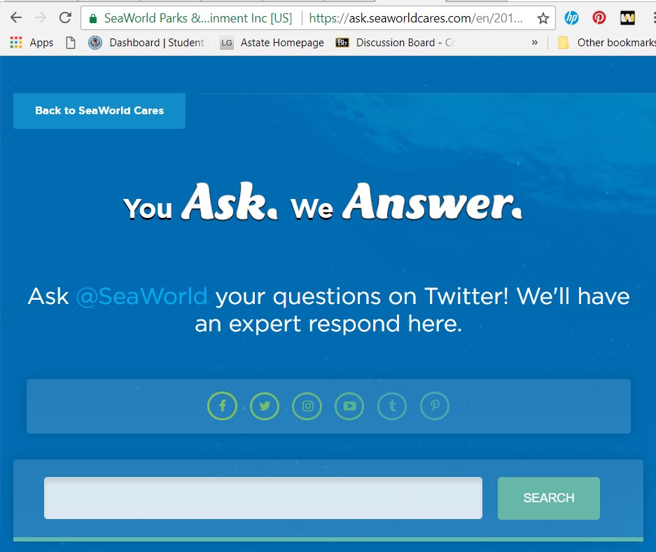 Seaworld Questions SeaWorld at emaze Presentation