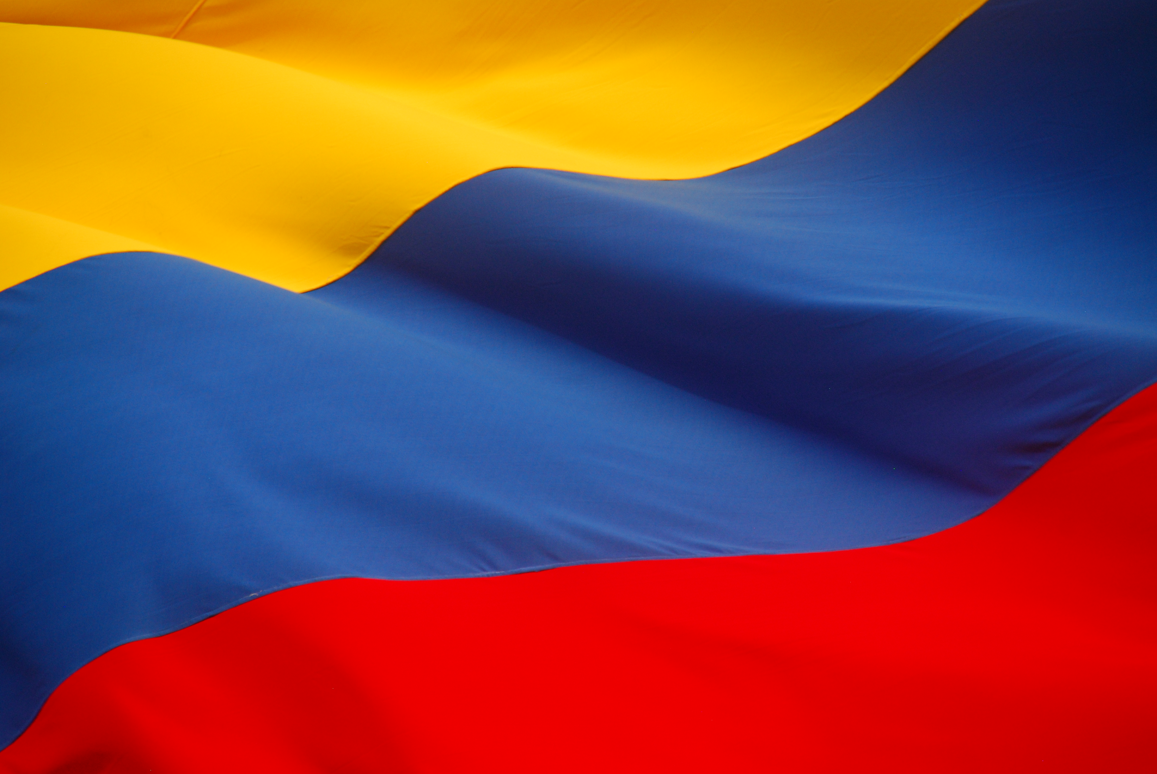 флаг колумбии с гербом