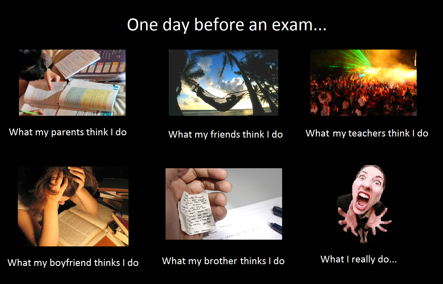 What to do before the Exam. Before the Exam. What to do before Exam Day.