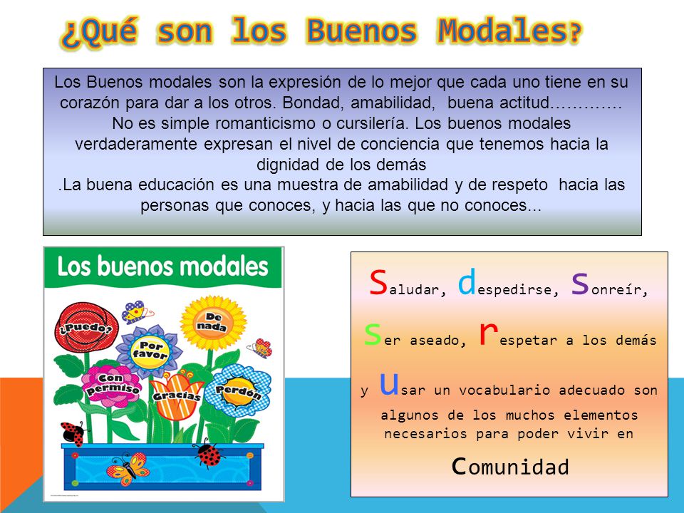 buenos modales on emaze
