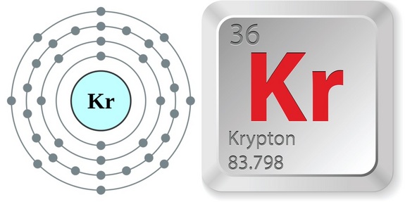 What is the element krypton used for?