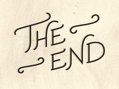 The end картинка для презентации