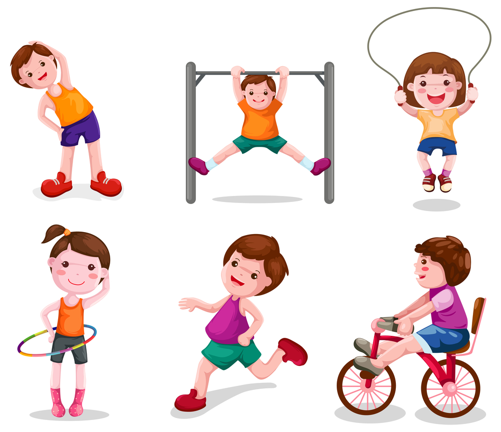 Do exercises picture. Спортивные упражнения для детей. Спортивные упражнения для дошкольников. Физические упражнения для детей дошкольного возраста. Спортивные рисунки для детей.