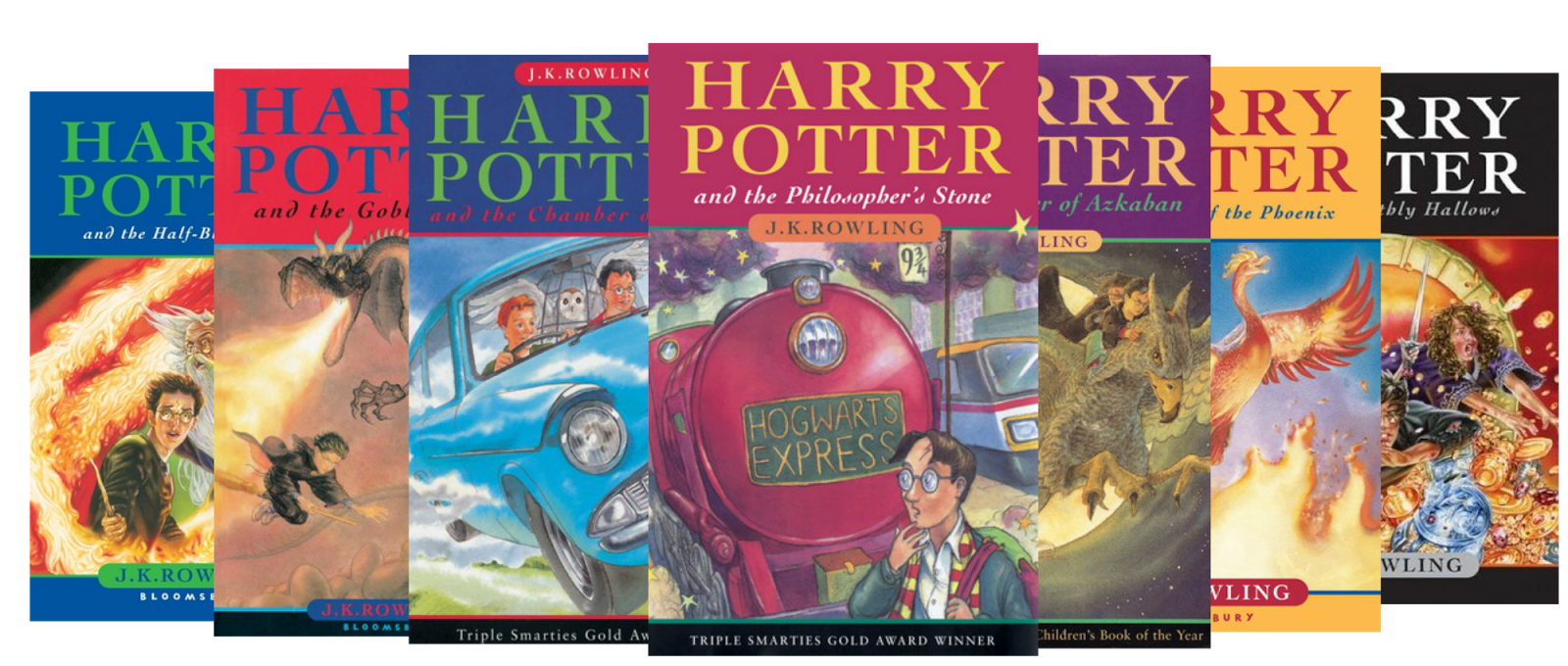 Image result for harry potter books