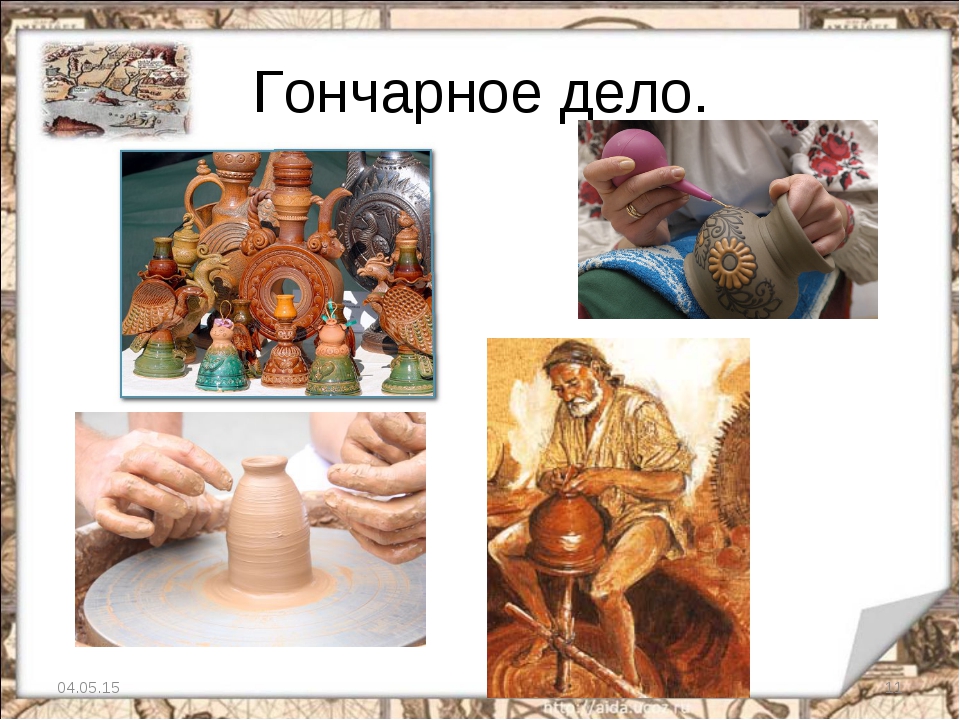 Гончарное дело презентация для детей