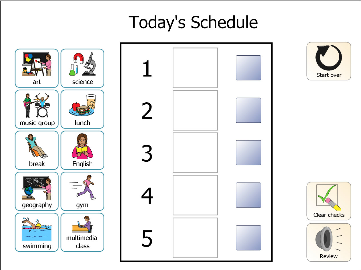 Visual Schedules and Reinforcers copy1 at emaze Presentation