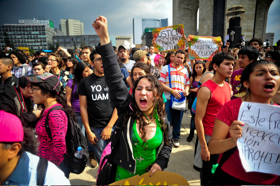 Mexico elections. Institutional revolutionary Party.