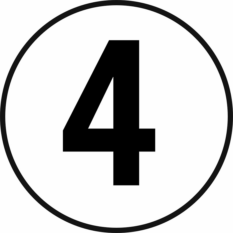 4 в4. Цифра 4. Кружок с цифрой 4. Цифра 4 в кружочке. Значок цифры