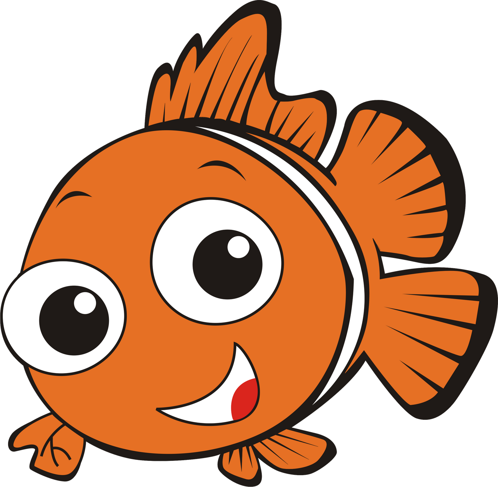  Gambar  Kartun  Hewan  Ikan Bestkartun