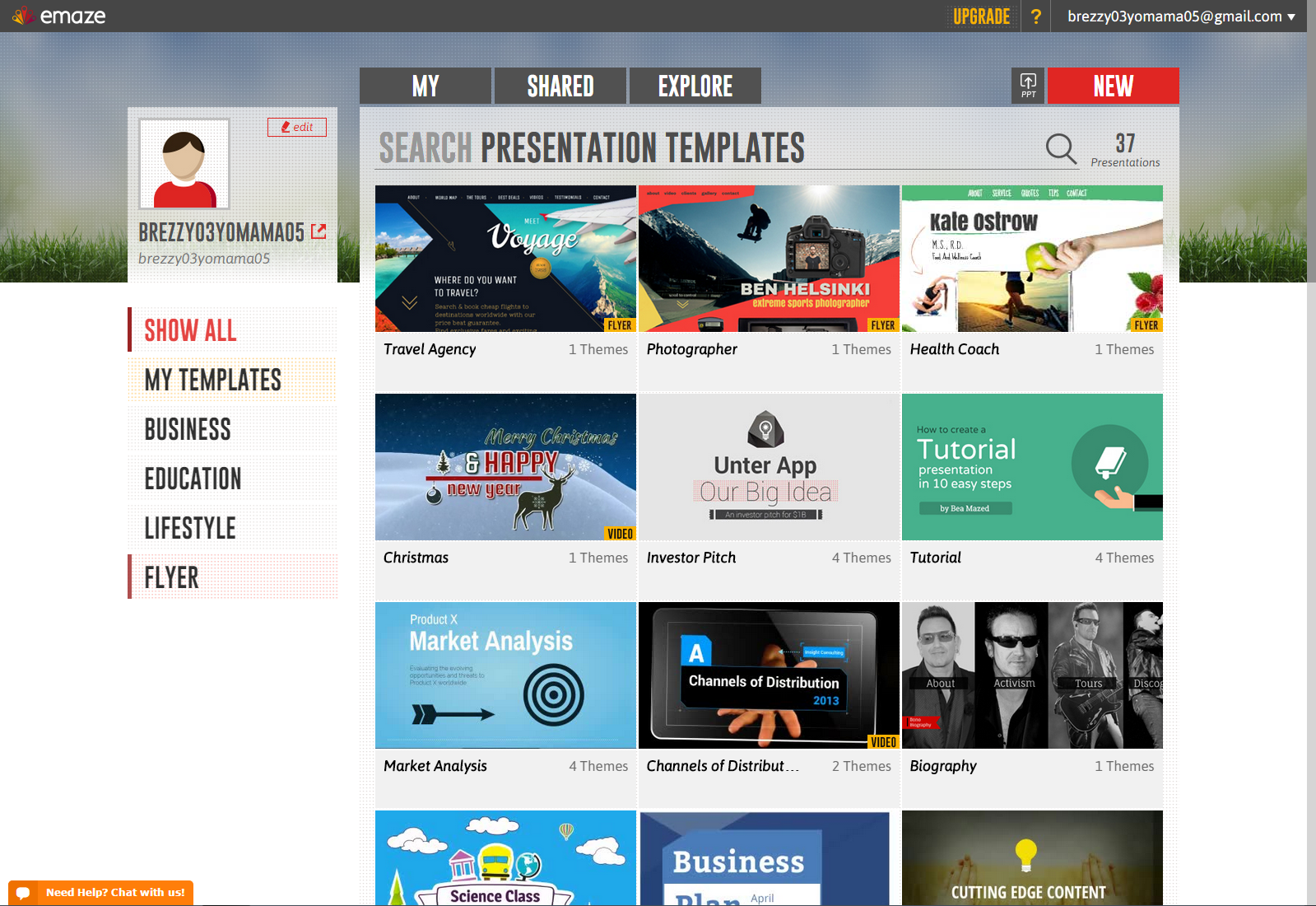 how it works at emaze Presentation