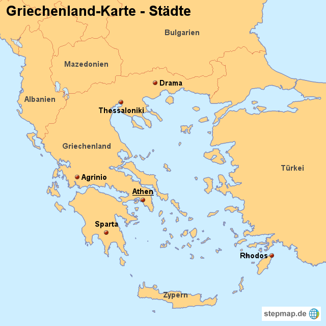 drama griechenland karte Griechenland Reise by Maria on emaze