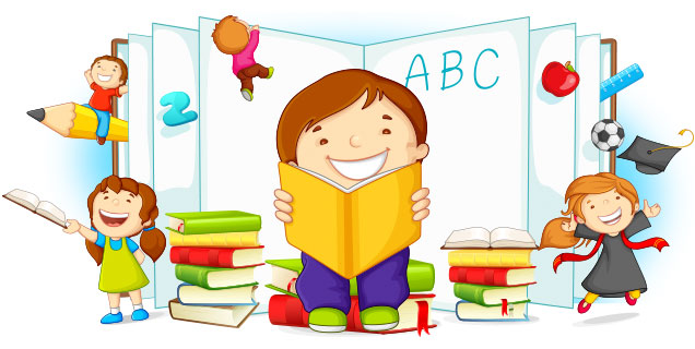 Resultado de imagen para dibujos de lectoescritura para niños