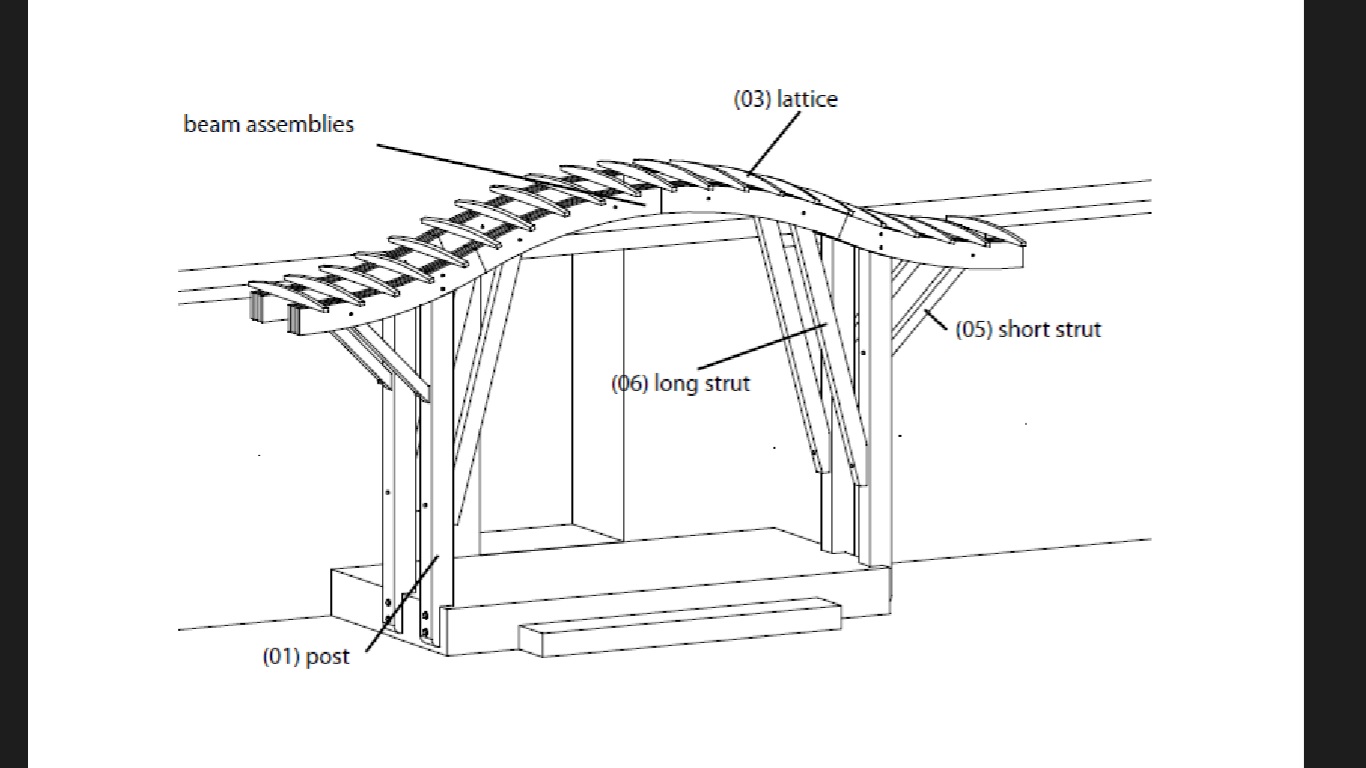 Curved beams at emaze Presentation