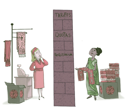 Over quota. Tariff barriers. non-tariff barriers. tariffs and quotas. tariff barriers background.