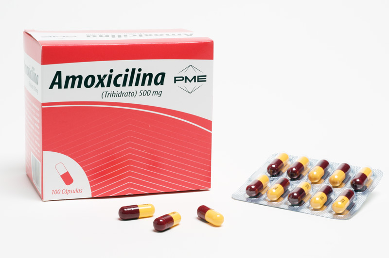 Amoxicilina antes o después de comer
