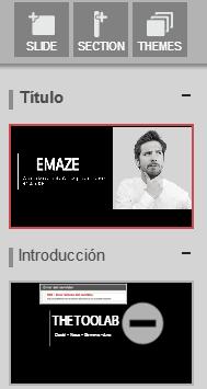 presentación de emaze. at emaze Presentation