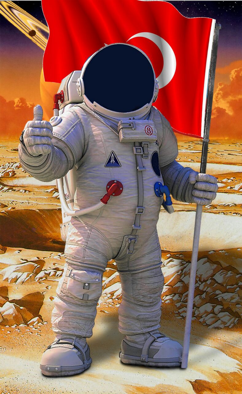 Фотошоп космонавт вставить лицо