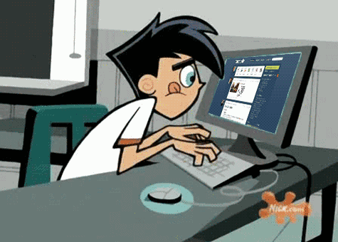 Resultado de imagen para gif de trabajo en oficina con las tics