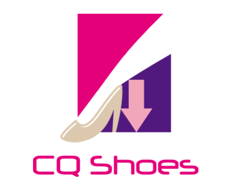shoes with qc logo