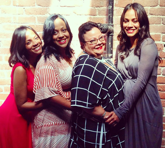 Zoe Saldana39s Ethnicity Nationality Parents Race Family