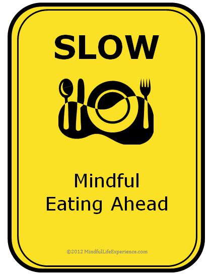 Eat Slow. Slow eating. Eat slowly.