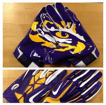 lsu football gloves nike