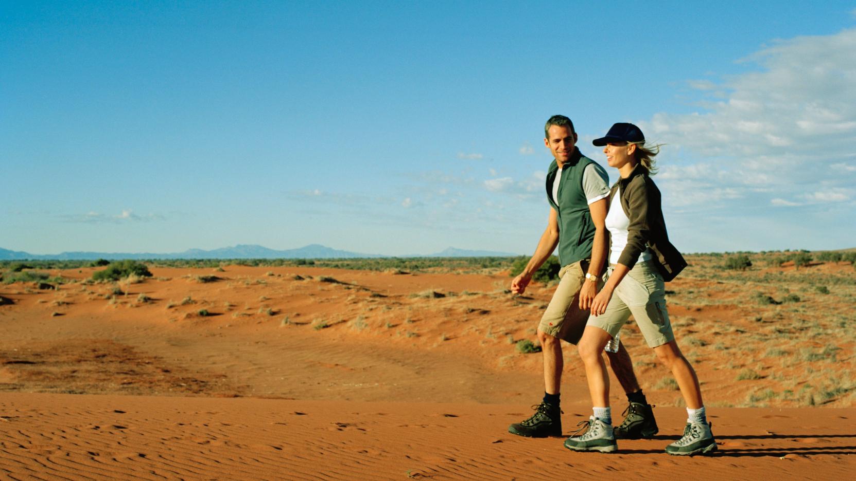 Любовь юнге из пустыни. Азиаты из пустыни. Two people Walking in the Desert. Hiking in the Desert. Tiffany in "Desert Honey.