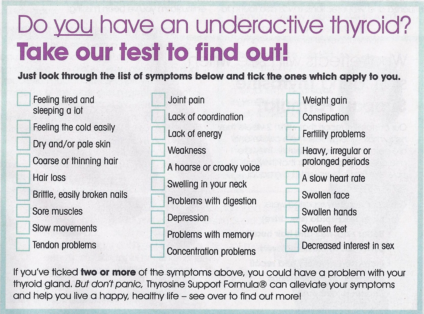 Problem with concentration. Did you lose the Weight of Thyroid?.