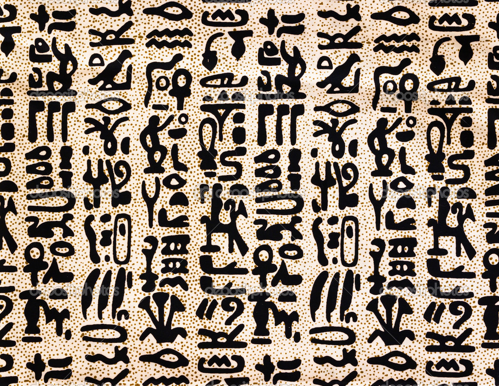Египетские иероглифы текстура