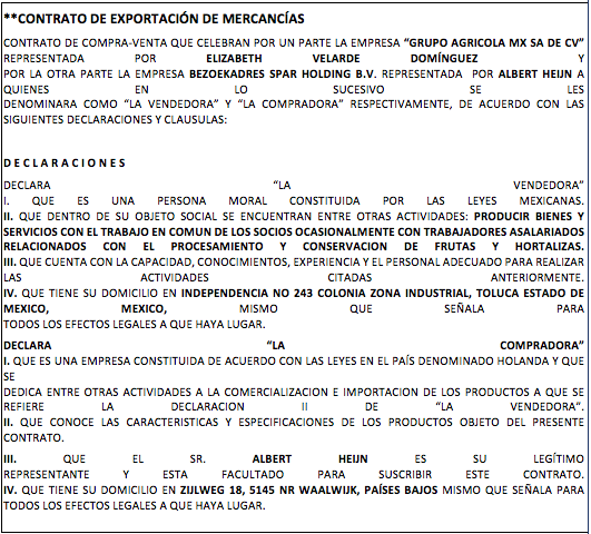 Proyecto. Contratos y formas de pago on emaze