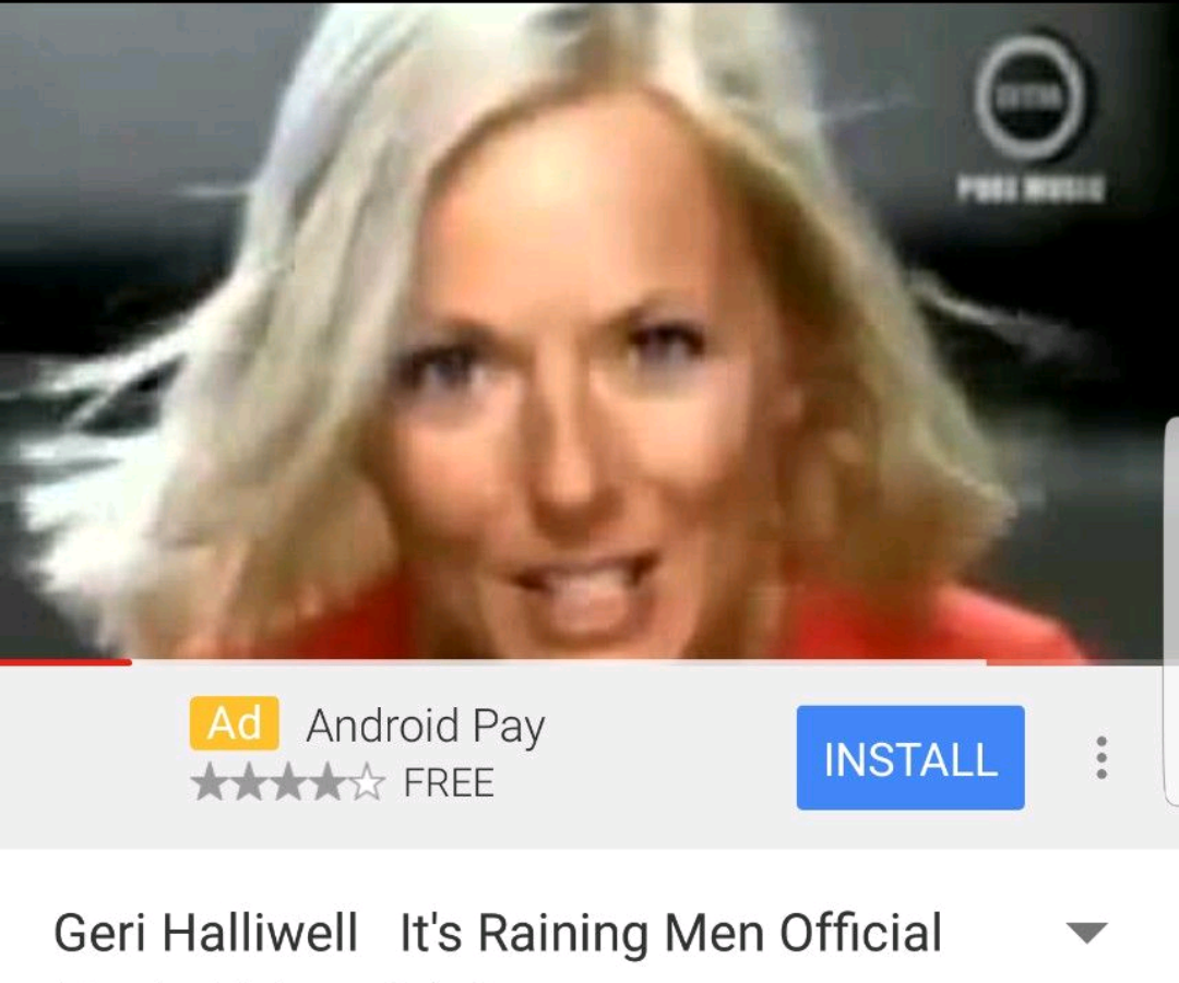 It s raining men Джери Холлиуэлл. Its raining man geri Halliwell. Geri Halliwell it's raining men.