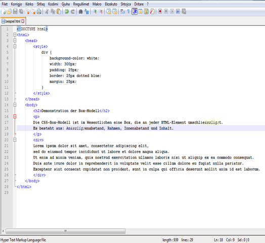 HTML & CSS on emaze