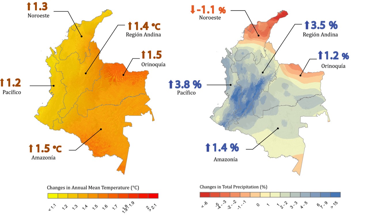 Климатические условия в разных частях франции. Климатическая карта Колумбии. Климат Колумбии карта. Климатические зоны Колумбии. Климатические условия Колумбии.