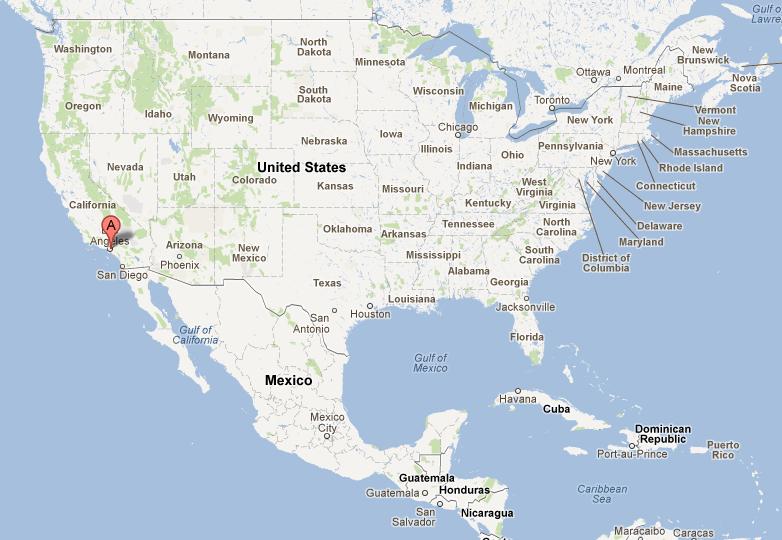 Нью йорк на карте мира