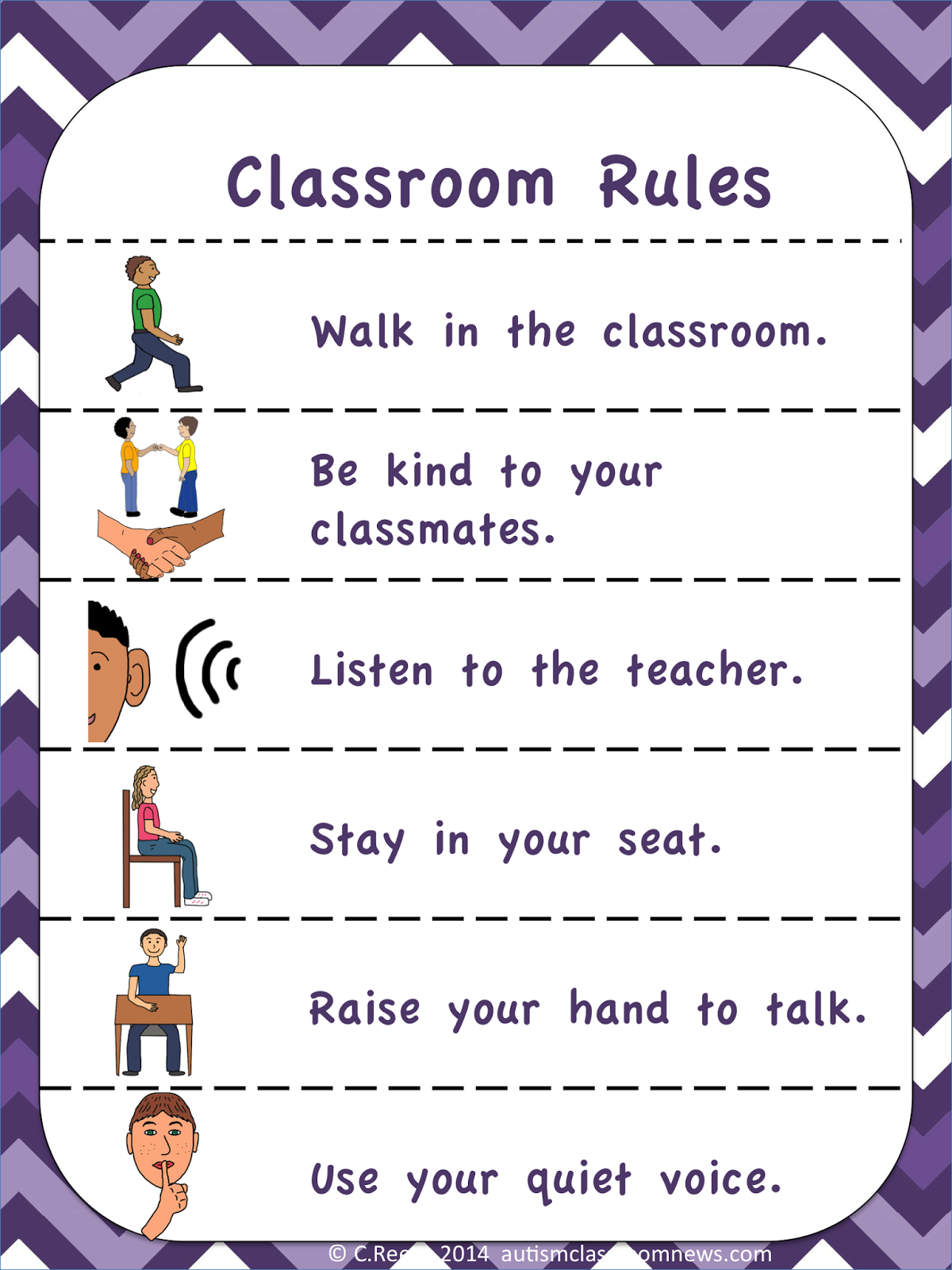 Classroom rules sınıf kuralları