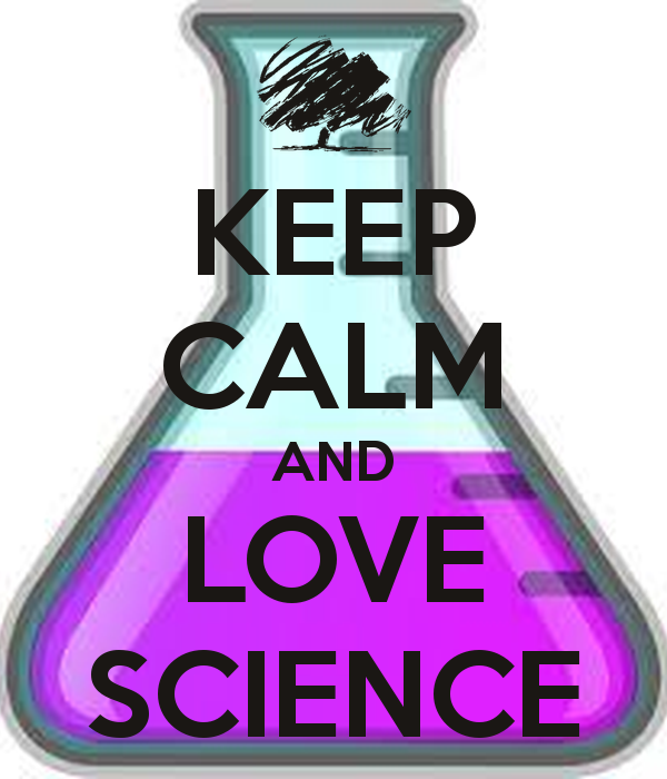 Image result for keep calm  and love science